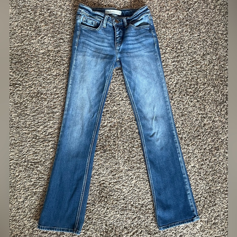 BKE Stella Slim-Fit Low Rise Bootcut